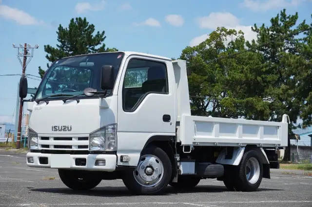 いすゞ エルフ 小型 ダンプ 強化 TKG-NKR85ADの中古トラック画像1