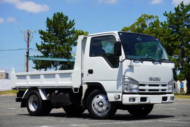 いすゞ エルフ 小型 ダンプ 強化 TKG-NKR85ADの中古トラック画像2