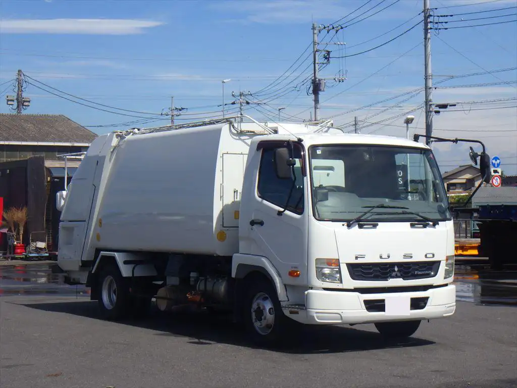 三菱 ファイター 中型/増トン パッカー車 プレス式 TKG-FK71Fの中古トラック画像2