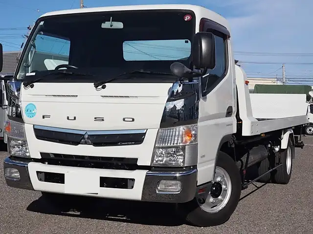 三菱 キャンター 小型 車両重機運搬 ラジコン ウインチの中古トラック画像1