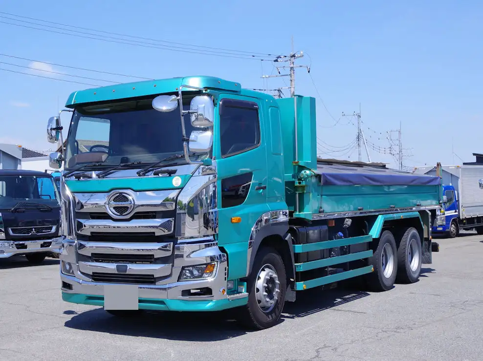 日野 プロフィア 大型 ダンプ ステンレス張り コボレーン の中古トラック【車両No.171526】