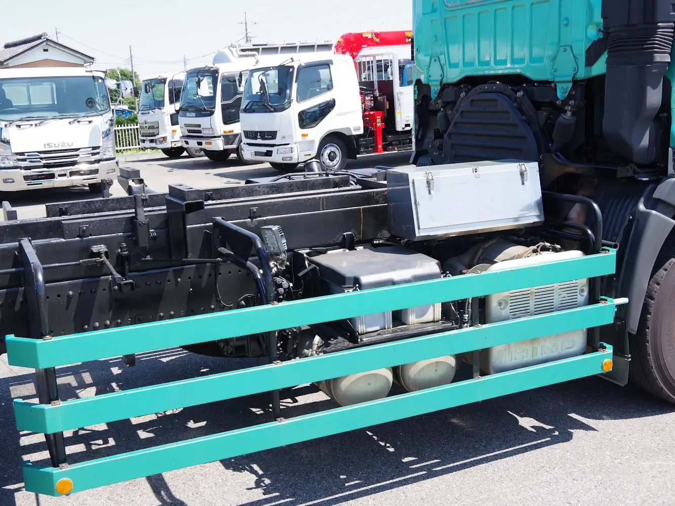 日野 プロフィア 大型 ダンプ ステンレス張り コボレーンの中古トラック画像14