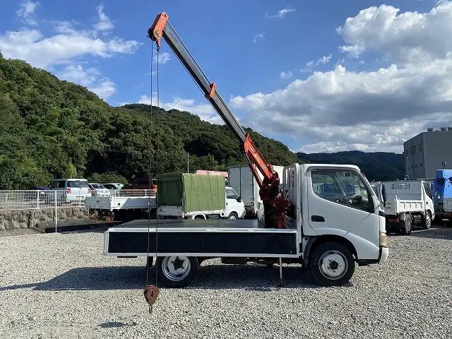 トヨタ ダイナ 小型 クレーン付 横置簡易クレーン 床鉄板の中古トラック画像6
