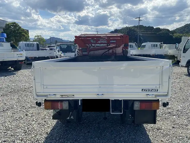 トヨタ ダイナ 小型 クレーン付 横置簡易クレーン 床鉄板の中古トラック画像3