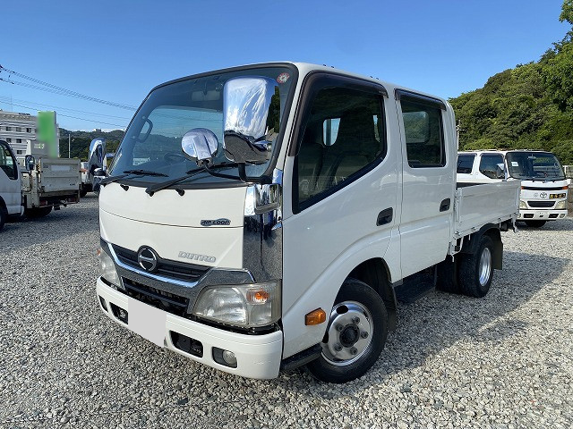 日野 デュトロ 小型 平ボディ 10尺 TKG-XZU605M