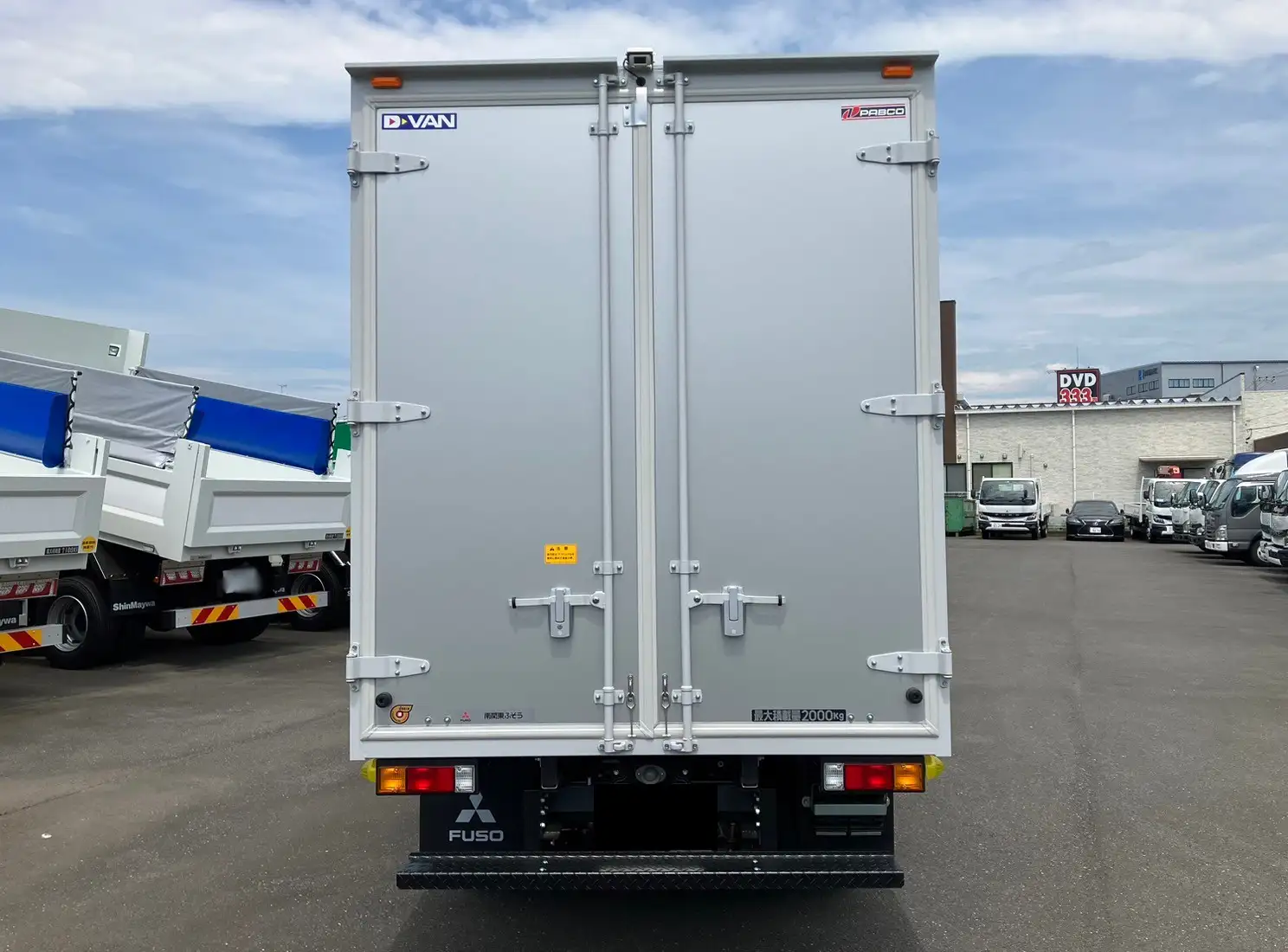 三菱 キャンター 小型 アルミバン 2RG-FBA20 R6の中古トラック画像3