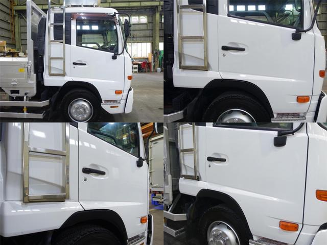日産UD コンドル 中型/増トン 平ボディ アルミブロック ベッドの中古トラック画像7