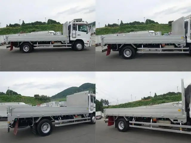日産UD コンドル 中型/増トン 平ボディ アルミブロック ベッドの中古トラック画像3