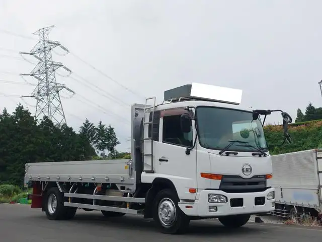 日産UD コンドル 中型/増トン 平ボディ アルミブロック ベッド｜画像1