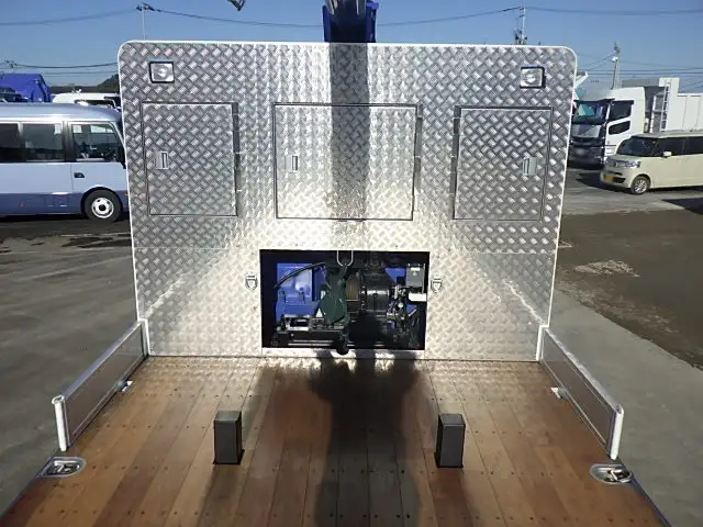 三菱 スーパーグレート 大型 車両重機運搬 4段クレーン ラジコンの中古トラック画像7