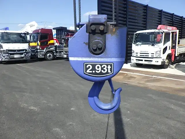三菱 ファイター 中型/増トン 車両重機運搬 4段クレーン ラジコンの中古トラック画像7