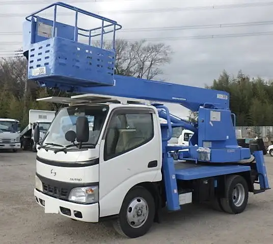 日野 デュトロ 小型 高所・建柱車 高所作業車 PB-XZU301E の中古トラック【車両No.170635】