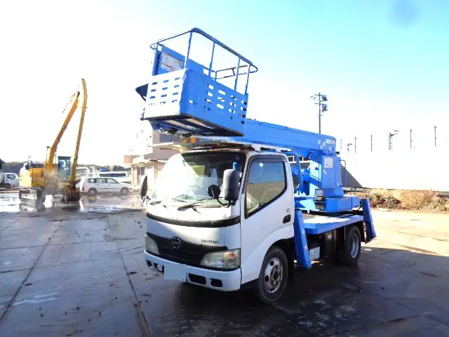 日野 デュトロ 小型 高所・建柱車 高所作業車 BDG-XZU304Eの中古トラック画像1