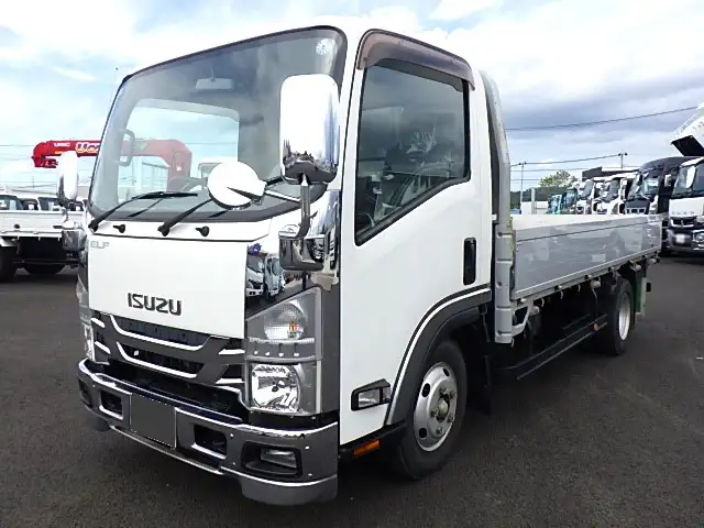 いすゞ エルフ 小型 平ボディ アルミブロック TRG-NMR85ARの中古トラック画像1