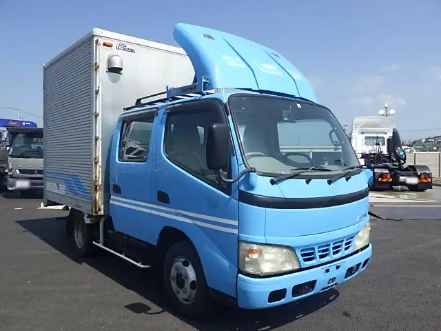 日野 デュトロ 小型 アルミバン Wキャブ PB-XZU306Mの中古トラック画像2
