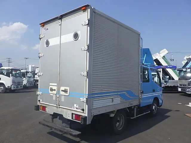 日野 デュトロ 小型 アルミバン Wキャブ PB-XZU306Mの中古トラック画像3