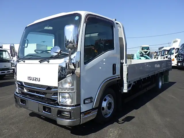 いすゞ エルフ 小型 平ボディ アルミブロック TPG-NPR85ARの中古トラック画像1
