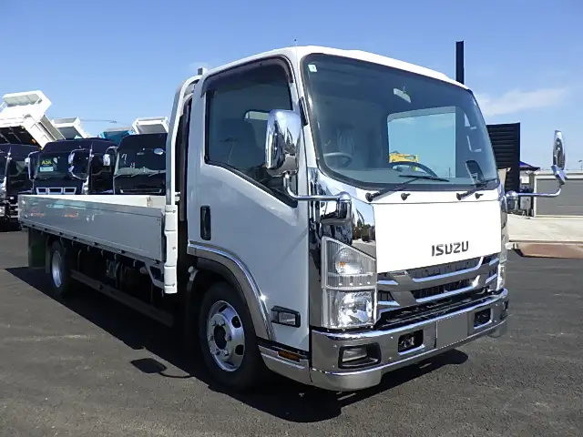 いすゞ エルフ 小型 平ボディ アルミブロック TPG-NPR85ARの中古トラック画像2