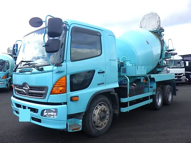 日野 レンジャー 中型/増トン ミキサー・ポンプ ベッド LDG-GK8JKAAの中古トラック画像1