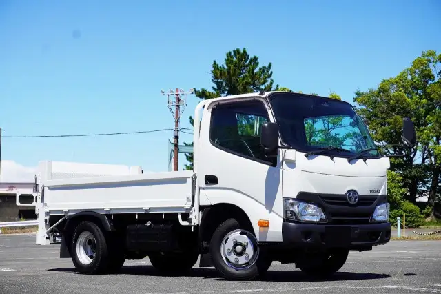 トヨタ トヨエース 小型 平ボディ パワーゲート 床鉄板の中古トラック画像2