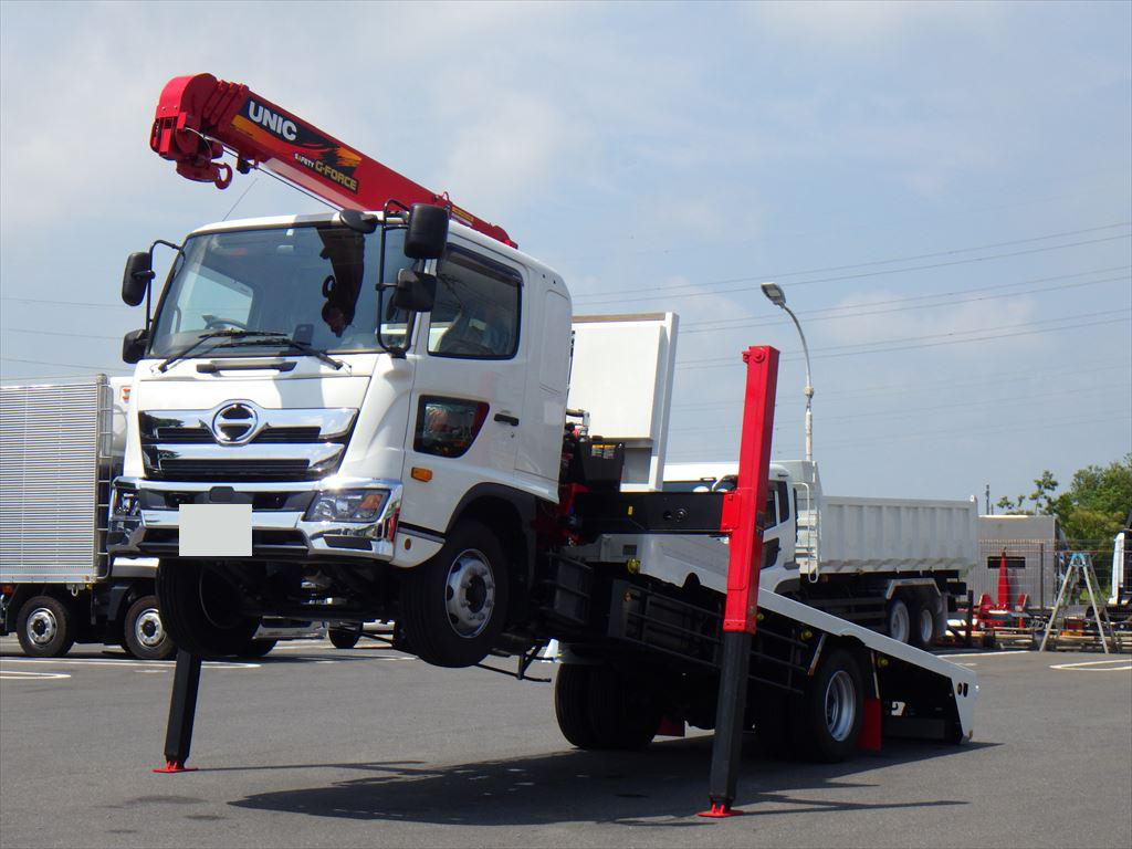 日野 レンジャー 中型/増トン 車両重機運搬 セルフローダー 2KG-FE2ACA