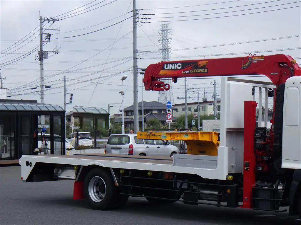 日野 レンジャー 中型/増トン 車両重機運搬 4段クレーン ラジコンの中古トラック画像11