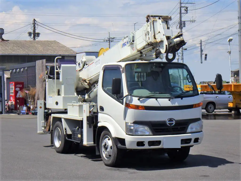 日野 デュトロ 小型 高所・建柱車 建柱車 BDG-XZU354Eの中古トラック画像2
