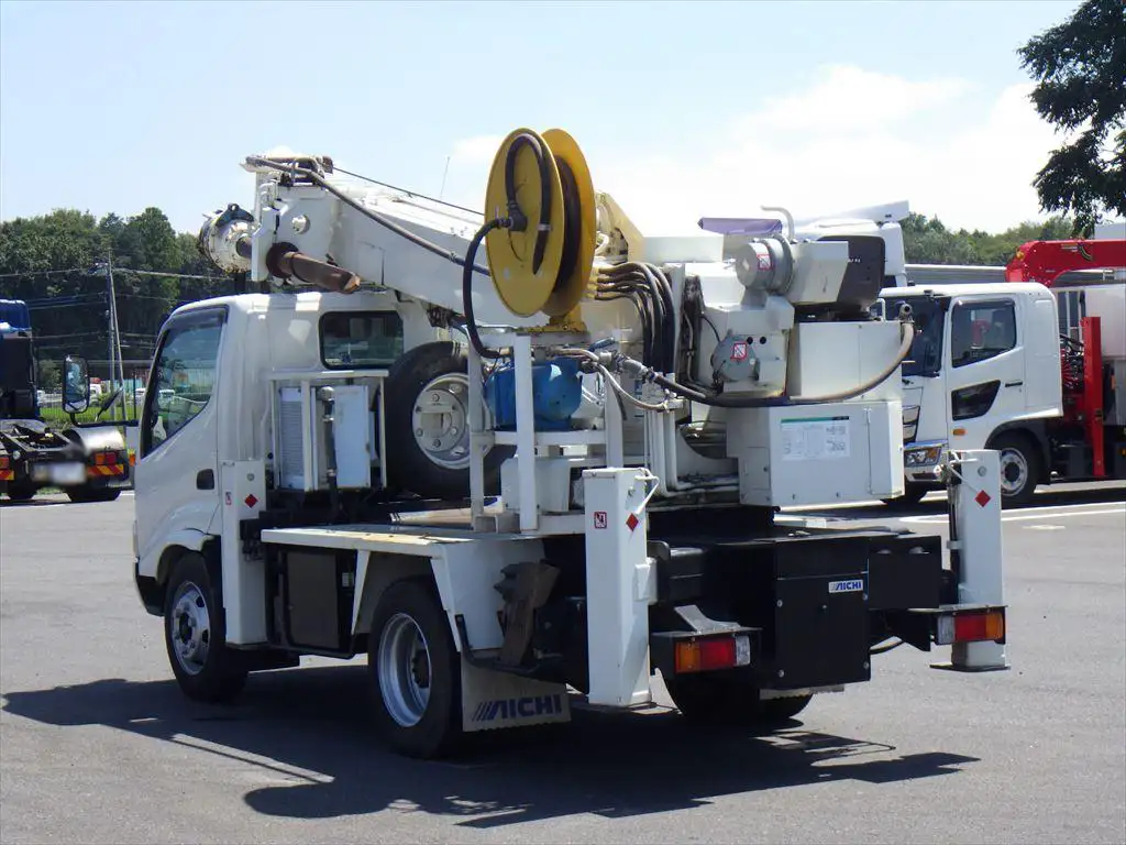 日野 デュトロ 小型 高所・建柱車 建柱車 BDG-XZU354Eの中古トラック画像4