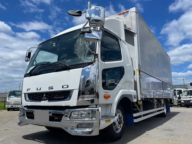 三菱 ファイター 中型/増トン ウイング パワーゲート エアサスの中古トラック画像1