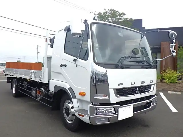 三菱 ファイター 中型/増トン 車両重機運搬 ウインチ ベッドの中古トラック画像2