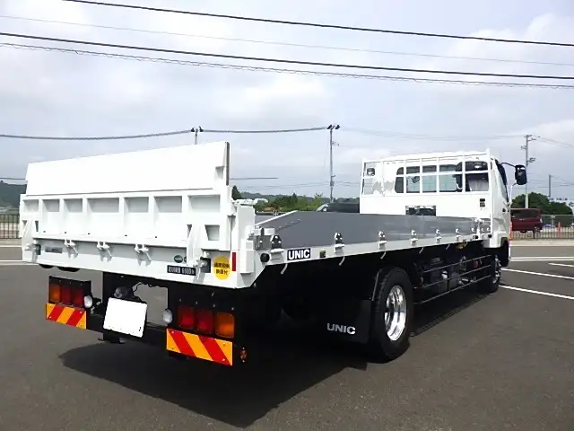 三菱 ファイター 中型/増トン 車両重機運搬 ウインチ ベッドの中古トラック画像3