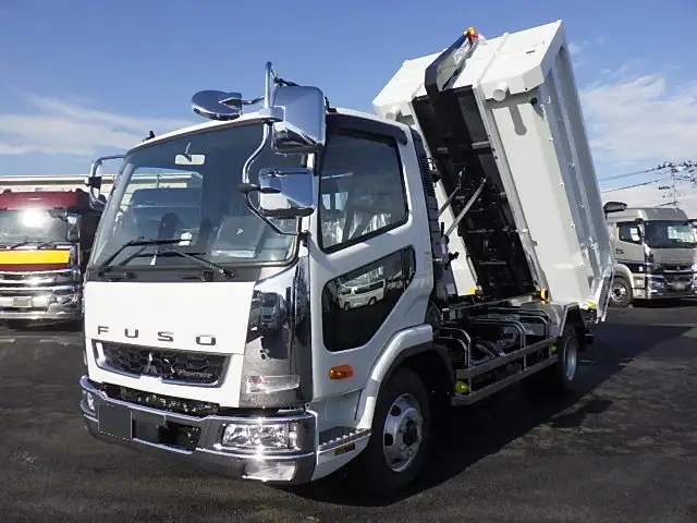 三菱 ファイター 中型/増トン アームロール コンテナ付き ツインホイストの中古トラック画像5