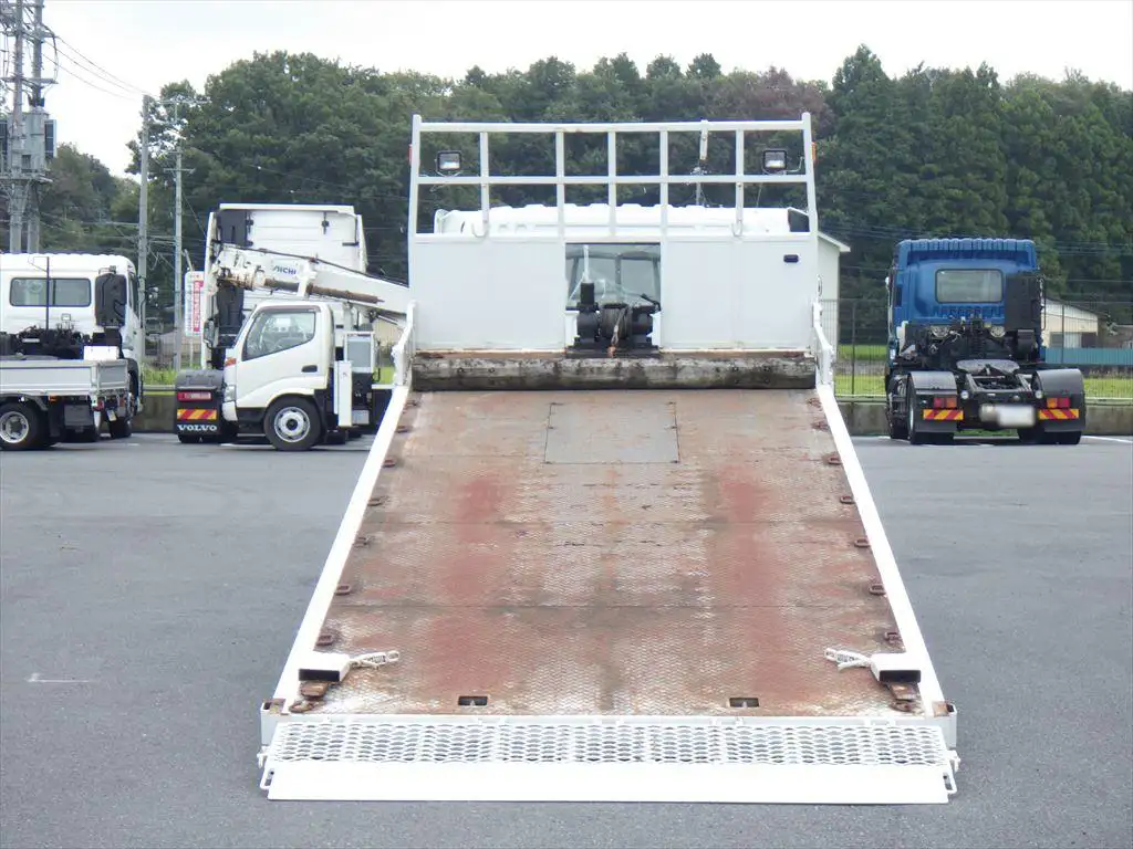 三菱 ファイター 中型/増トン 車両重機運搬 ウインチ ベッドの中古トラック画像10