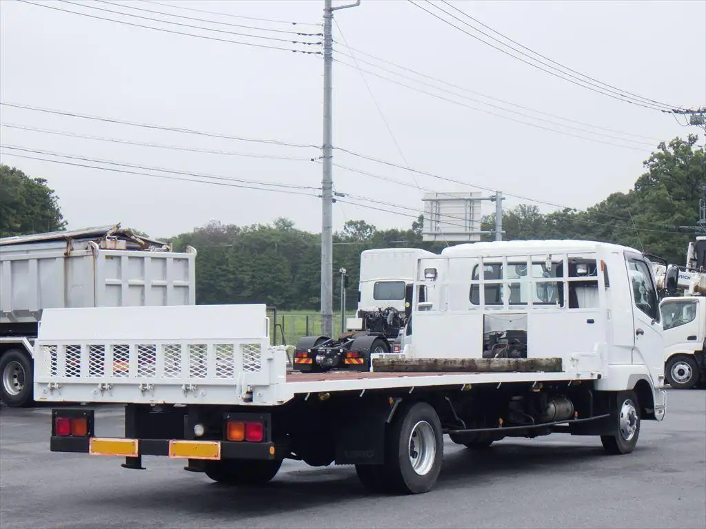 三菱 ファイター 中型/増トン 車両重機運搬 ウインチ ベッドの中古トラック画像3