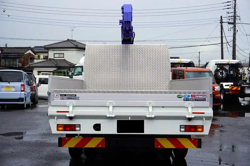 三菱 キャンター 小型 車両重機運搬 4段クレーン ラジコンの中古トラック画像3