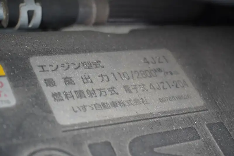 いすゞ エルフ 小型 平ボディ Wキャブ 幌の中古トラック画像19