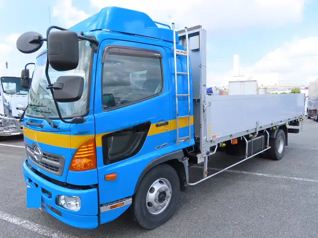 日野 レンジャー 中型/増トン 平ボディ アルミブロック ベッド の中古トラック【車両No.171136】