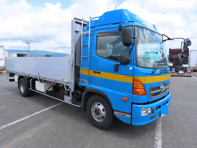 日野 レンジャー 中型/増トン 平ボディ アルミブロック ベッドの中古トラック画像2