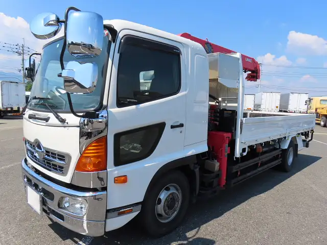 日野 レンジャー 中型/増トン クレーン付 4段 ラジコンの中古トラック画像1