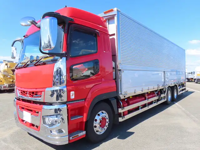 三菱 スーパーグレート 大型 冷凍冷蔵 冷凍ウイング ハイルーフ の中古トラック【車両No.170675】