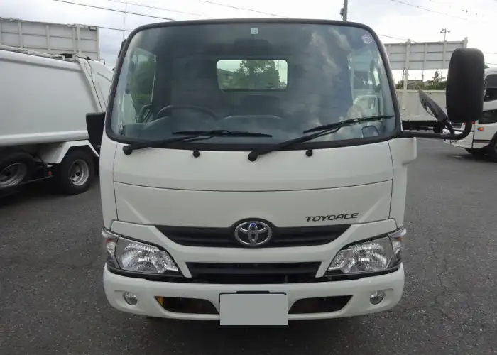 トヨタ トヨエース 小型 平ボディ 幌 床鉄板の中古トラック画像2