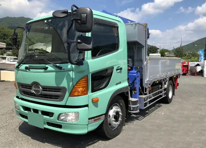 日野 レンジャー 中型/増トン クレーン付 アルミブロック 3段の中古トラック画像1