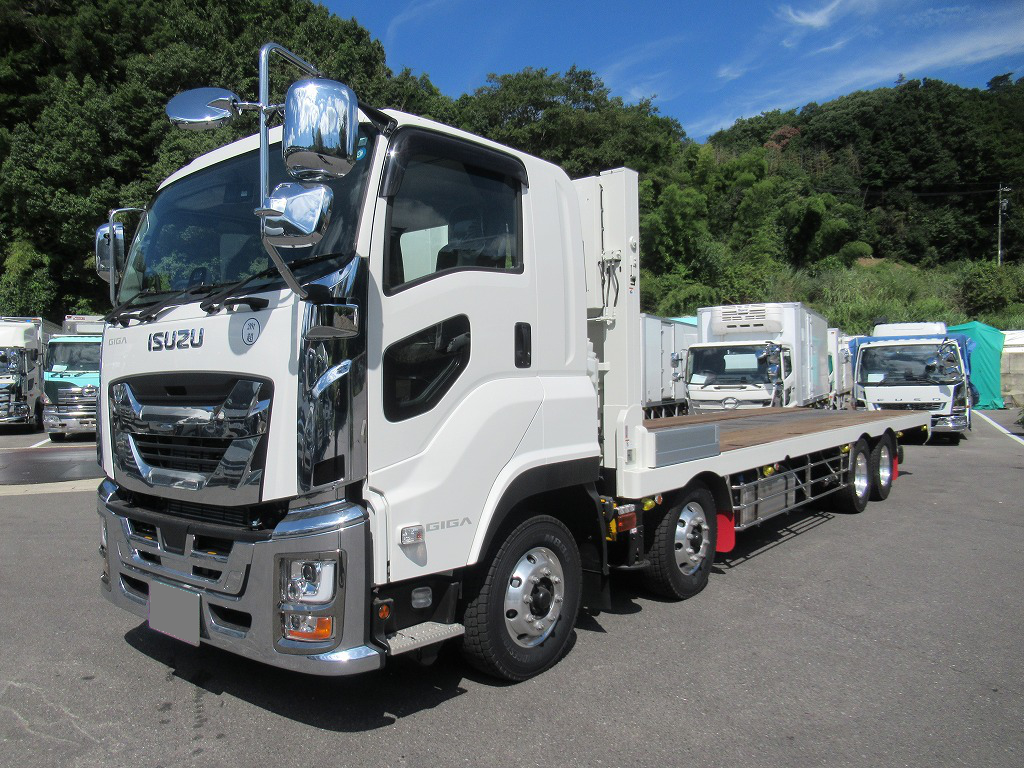 三菱 スーパーグレート 大型 車両重機運搬 ウインチ ベッド の中古トラック【車両No.157072】