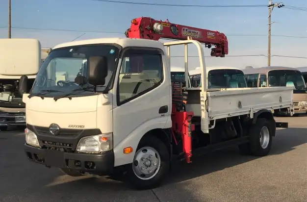 日野 デュトロ 小型 クレーン付 4段 ラジコン の中古トラック【車両No.171798】