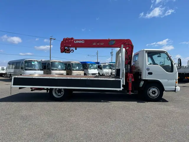 日産 アトラス 小型 クレーン付 床鉄板 6段の中古トラック画像5