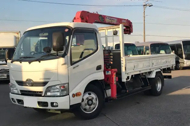 日野 デュトロ 小型 クレーン付 3段 ラジコン の中古トラック【車両No.171826】
