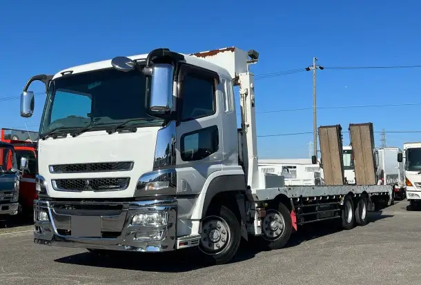 三菱 スーパーグレート 大型 車両重機運搬 ラジコン ウインチの中古トラック画像1
