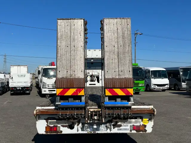三菱 スーパーグレート 大型 車両重機運搬 ラジコン ウインチの中古トラック画像3