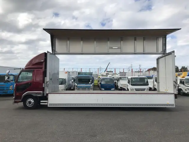 三菱 ファイター 中型/増トン ウイング エアサス ベッドの中古トラック画像6