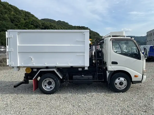 日野 デュトロ 小型 アームロール コンテナ付き ツインホイストの中古トラック画像2